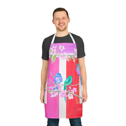 Blossoms & Birds Apron
