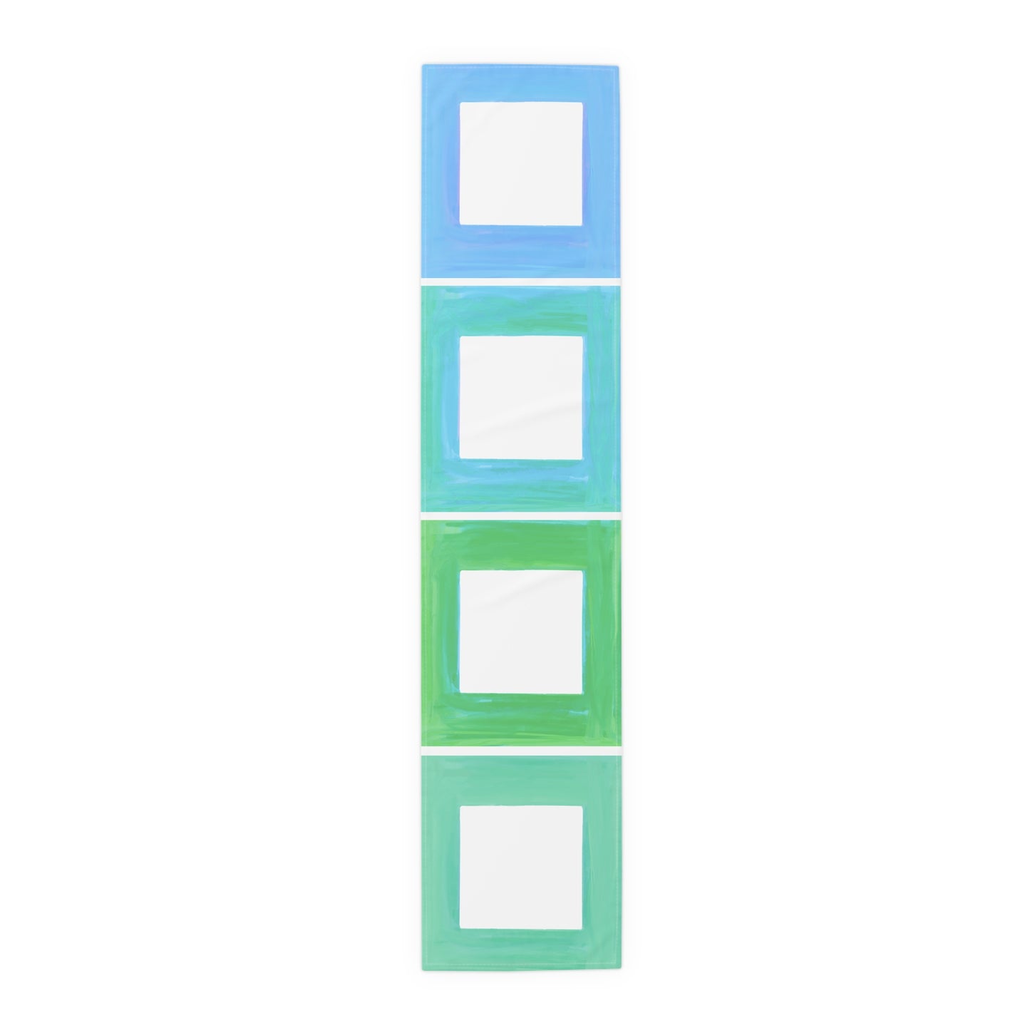 Table Runner Color Block (Cotton, Poly)