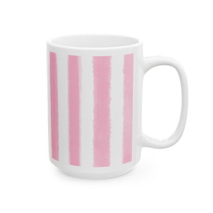 Dancing Tulips Mug Pink Red