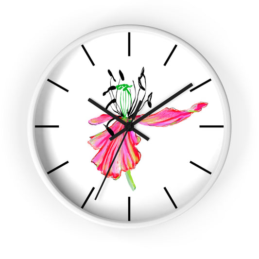 Tulip Love Wall Clock