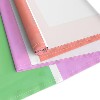 Table Runner Color Block (Cotton or Poly)