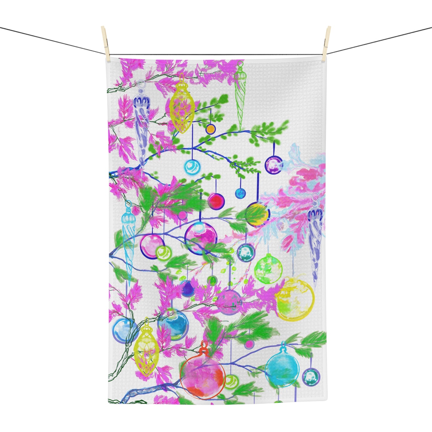 Dish Towels Deck the Halls