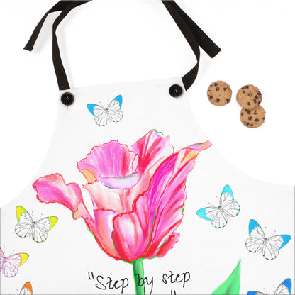 Vibrant Tulips Apron Step By Step to glory John Owen