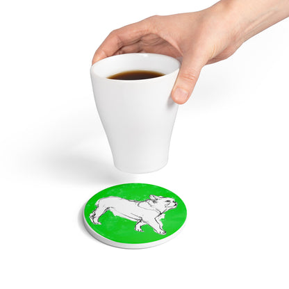Dogi Fun Ceramic Coaster