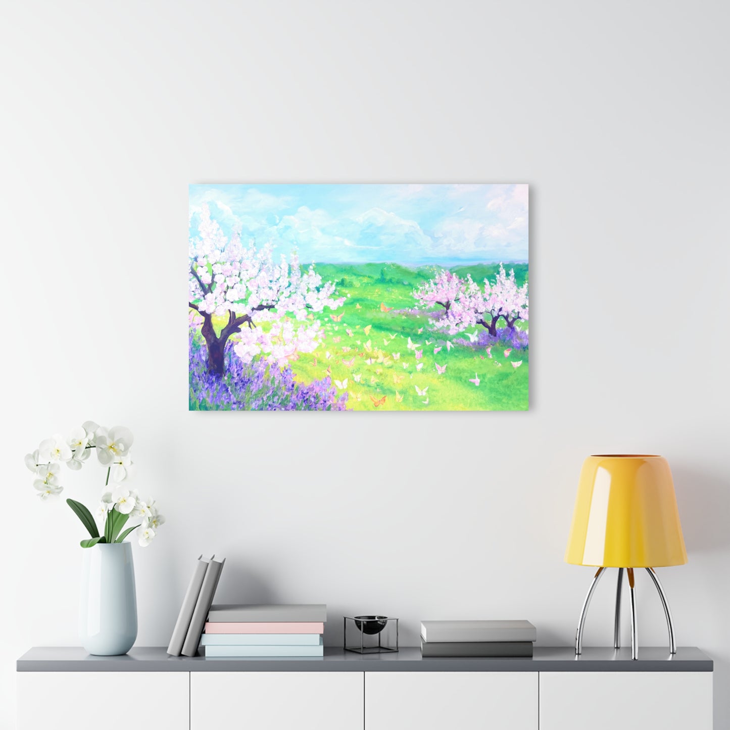 Acrylic Wall Art Butterfly Meadow