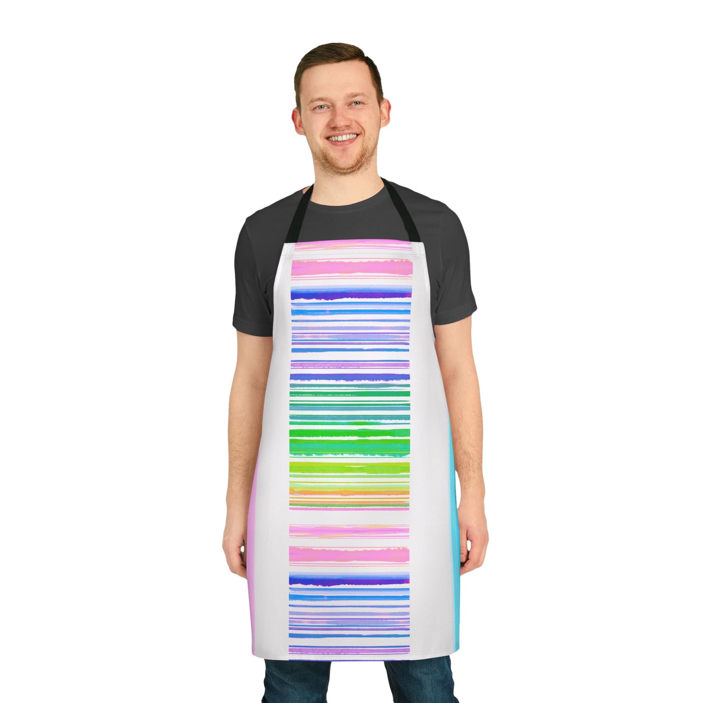 Aprons Watercolor Mega Stripes