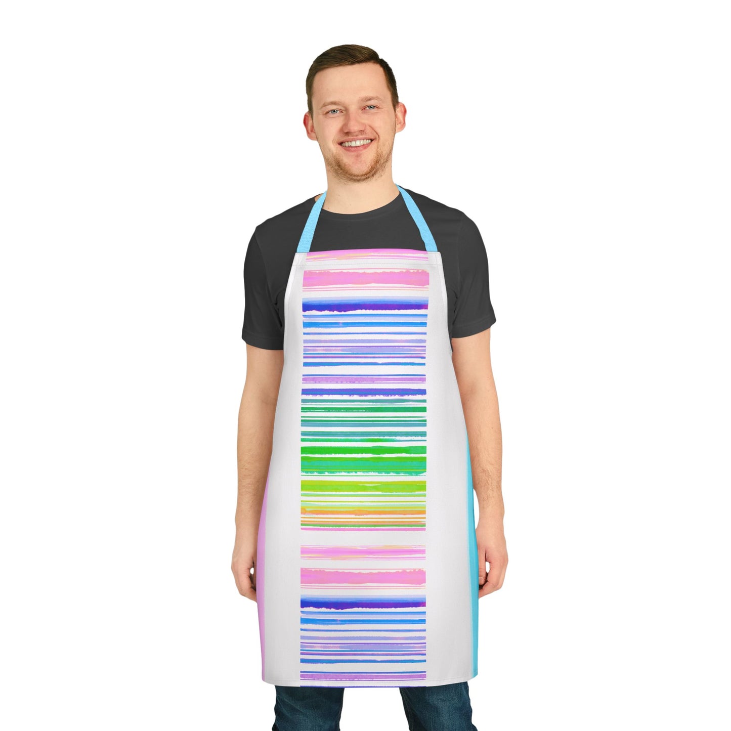 Aprons Watercolor Mega Stripes