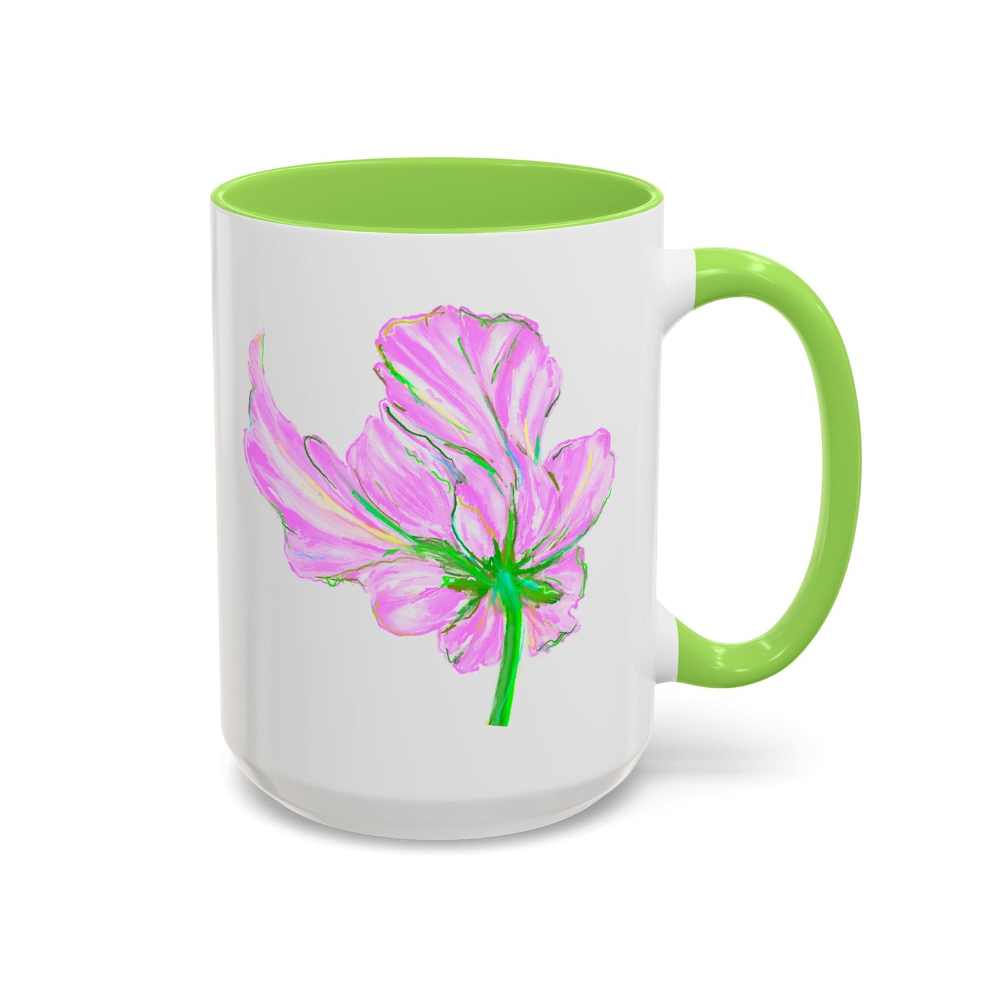 Vibrant Tulips Mugs