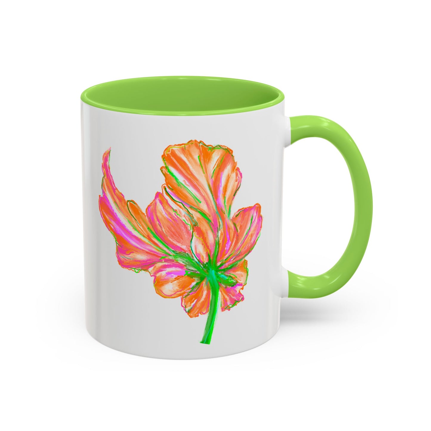 Vibrant Tulips Mugs