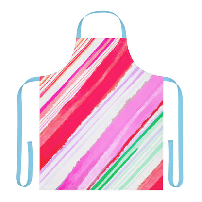 Diagonal Stripes Apron