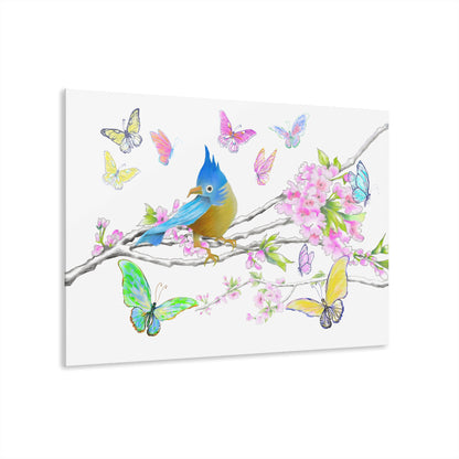 Blossom Whirl Acrylic Print French Cleat Hanging C-Bottom Picture
