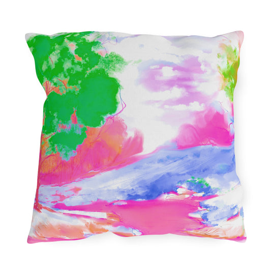 Joyful Landscapes Outdoor Pillows