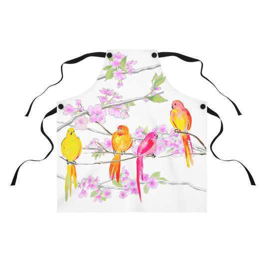 Cherry Chirp Apron