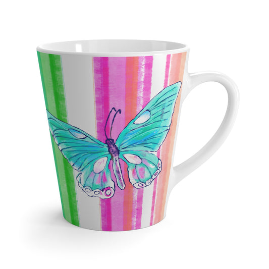 Fun Stripes Latte Mug