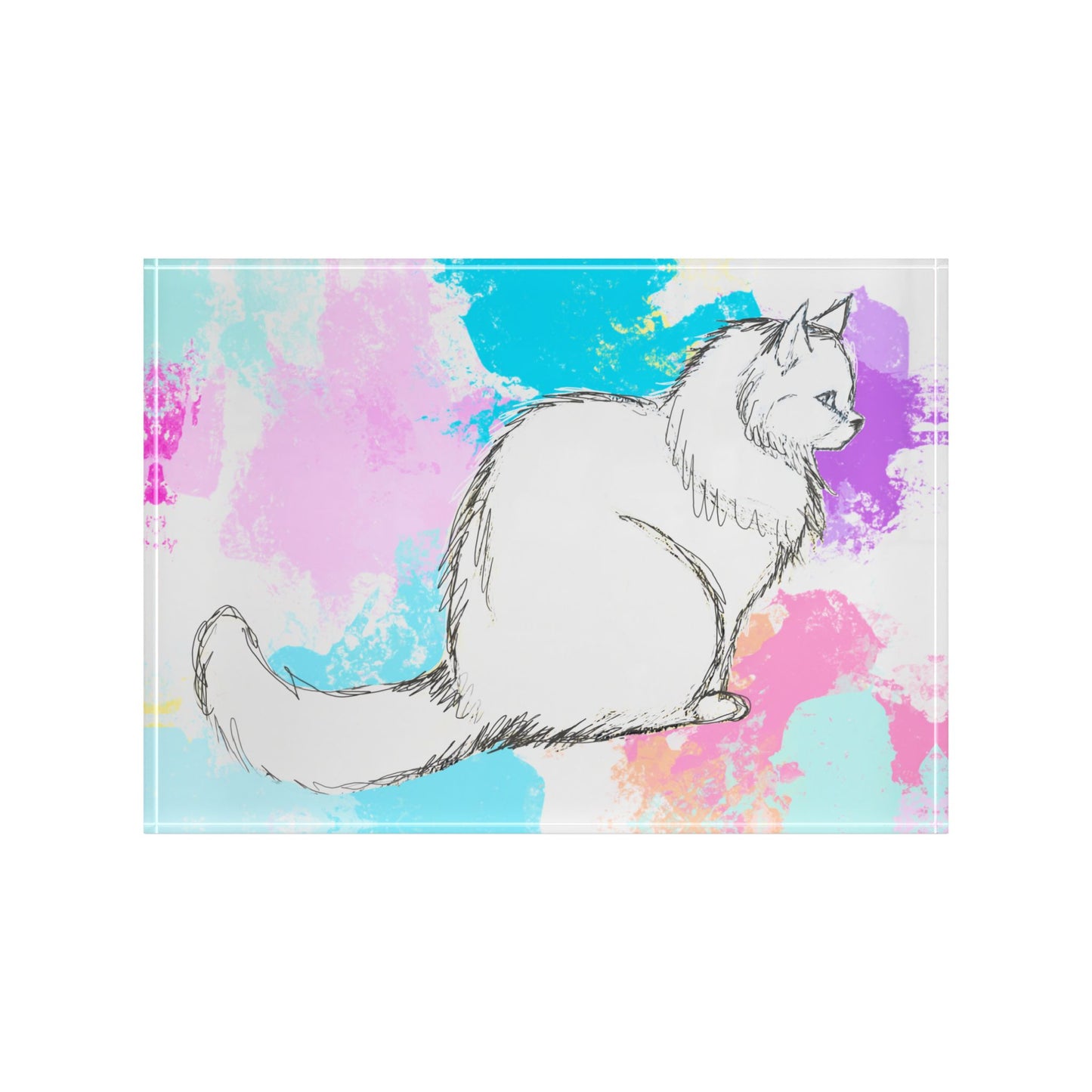 Kitty Fun Acrylic Block