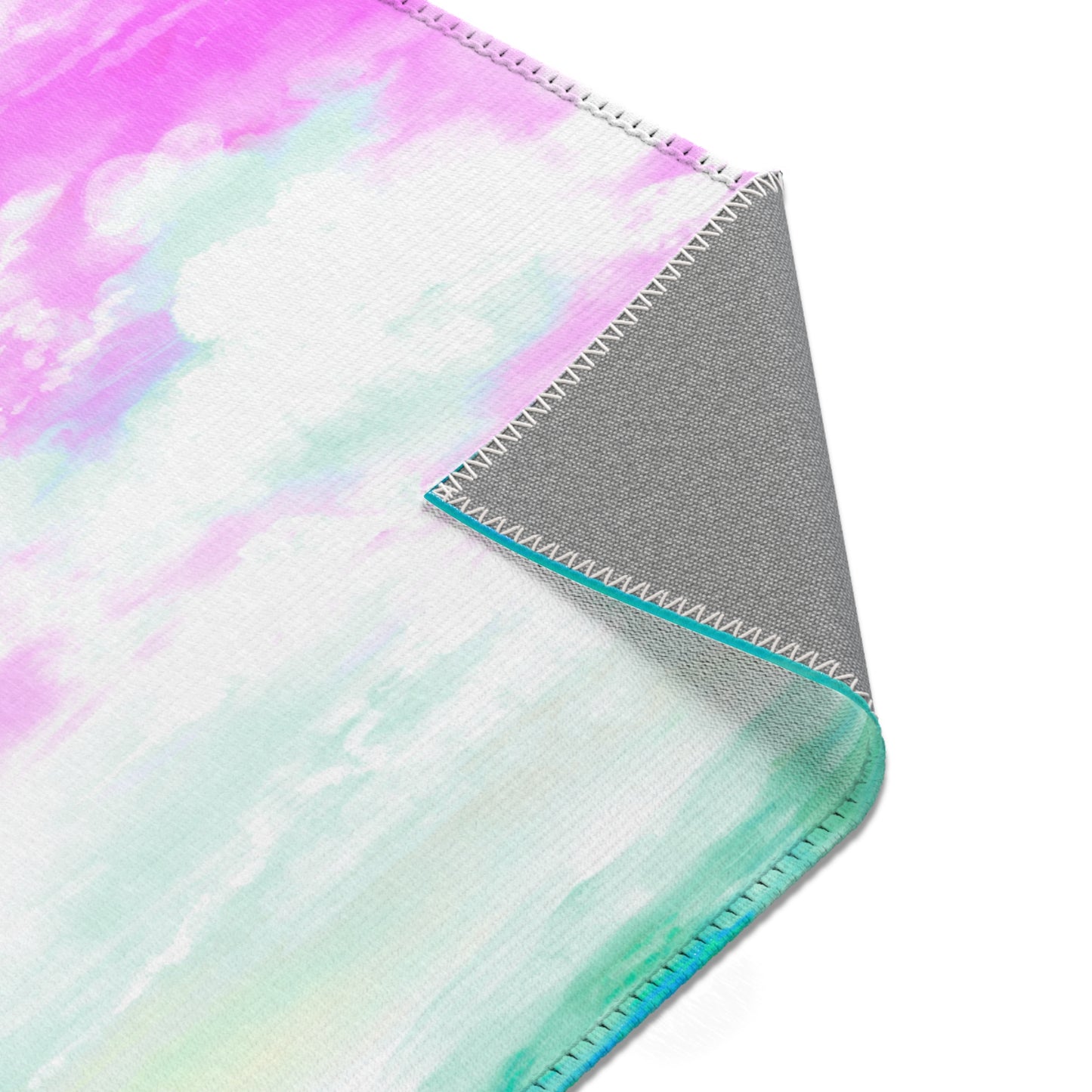 Joyful Landscapes Indoor Area Rug, Pink Sky