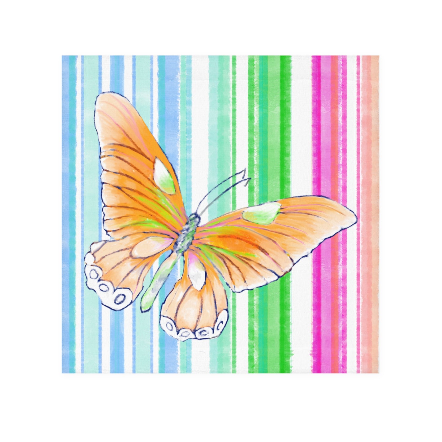 Face Towels Watercolor Flutter
