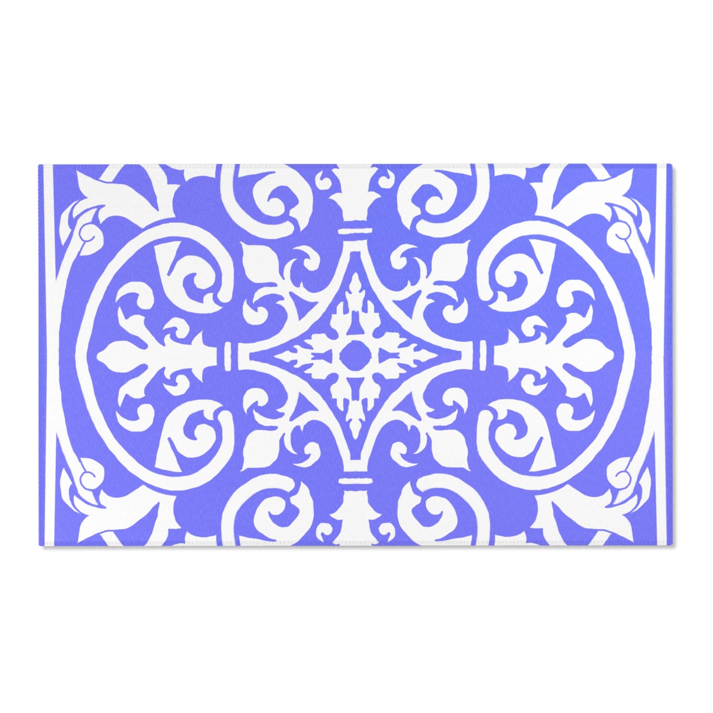 Scrollwork Indoor/Outdoor Rug Lilac