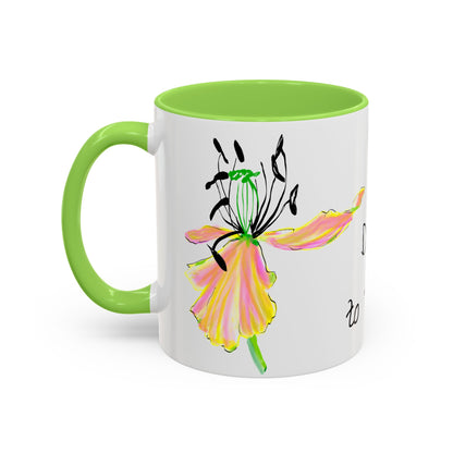 Vibrant Tulips Mugs “Dare to Trust”