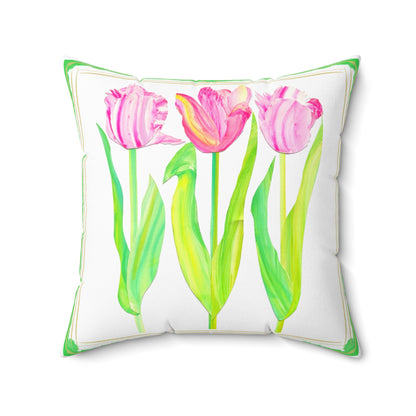 Tulip Love Pillow