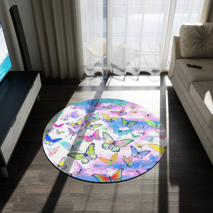 Round Rug Butterfly Playdate 2
