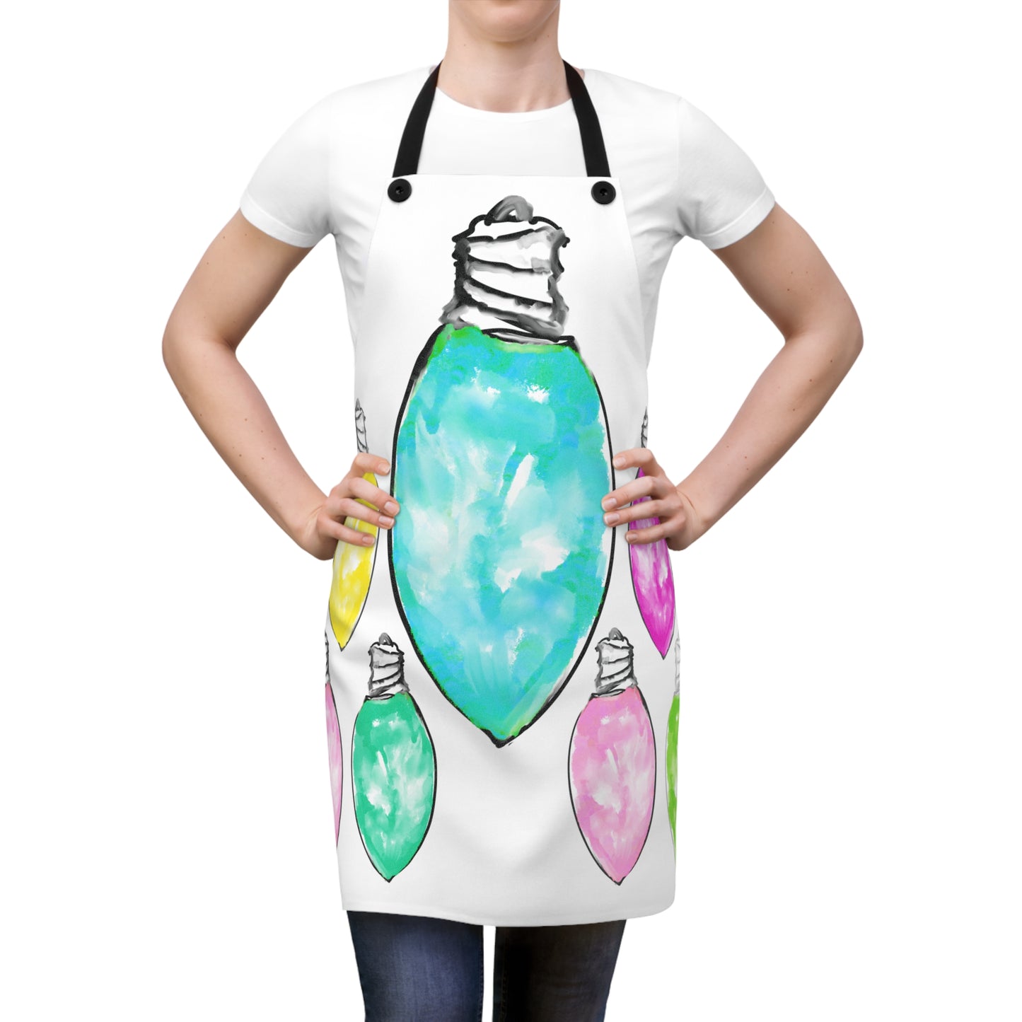 Christmas Apron Light Up Your Life