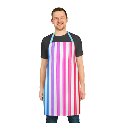Aprons Watercolor Rainbow Stripes