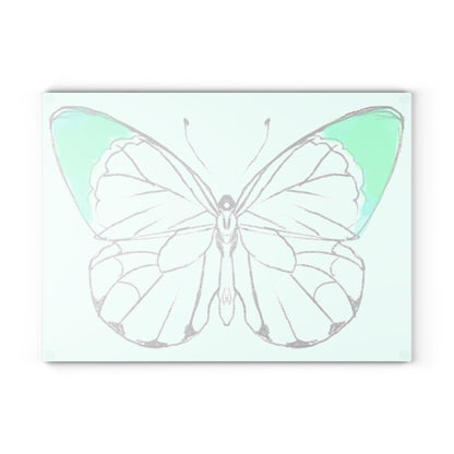 Chroma Glass Cutting Board Blue Green
