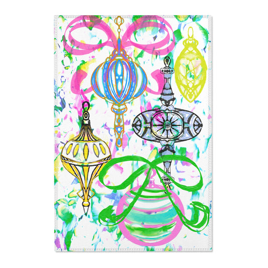 Indoor Rugs Christmas Holiday Sparkle