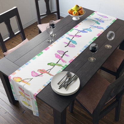Jolly Birds Table Runner
