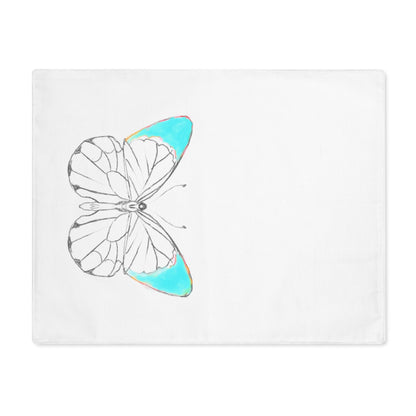Placemat, 1pc Lucy Butterfly Light Aqua