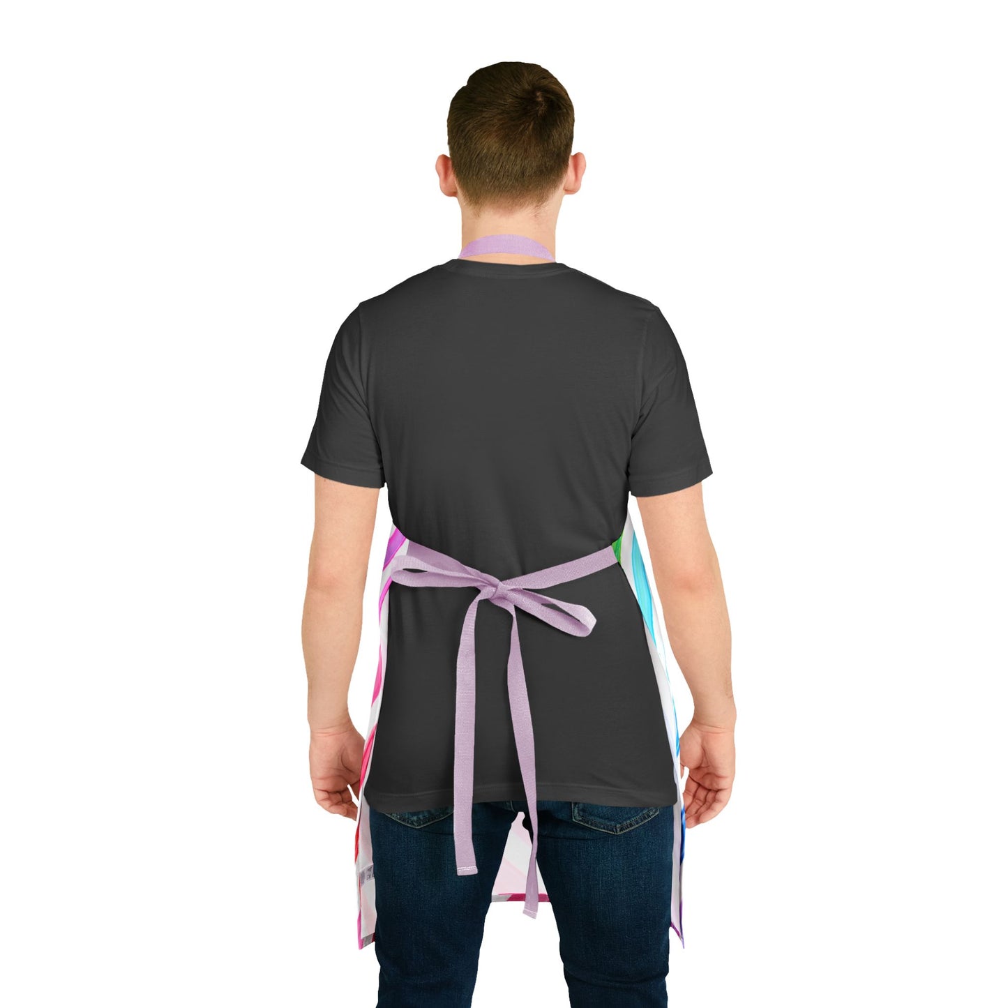 Aprons Watercolor Diagonal Stripes