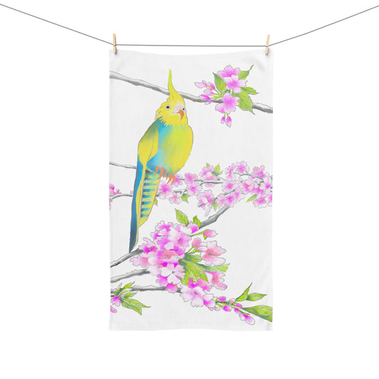 Hand Towels Cherry Chirp