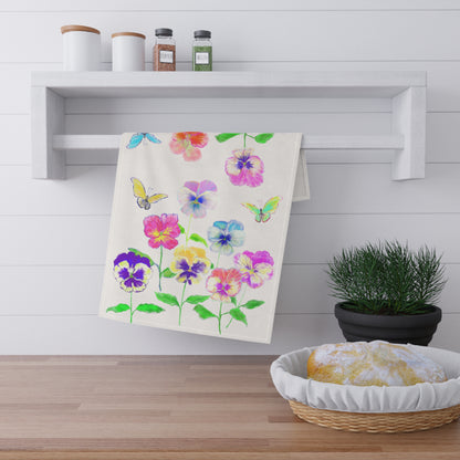 Flower Fun Tea Towel