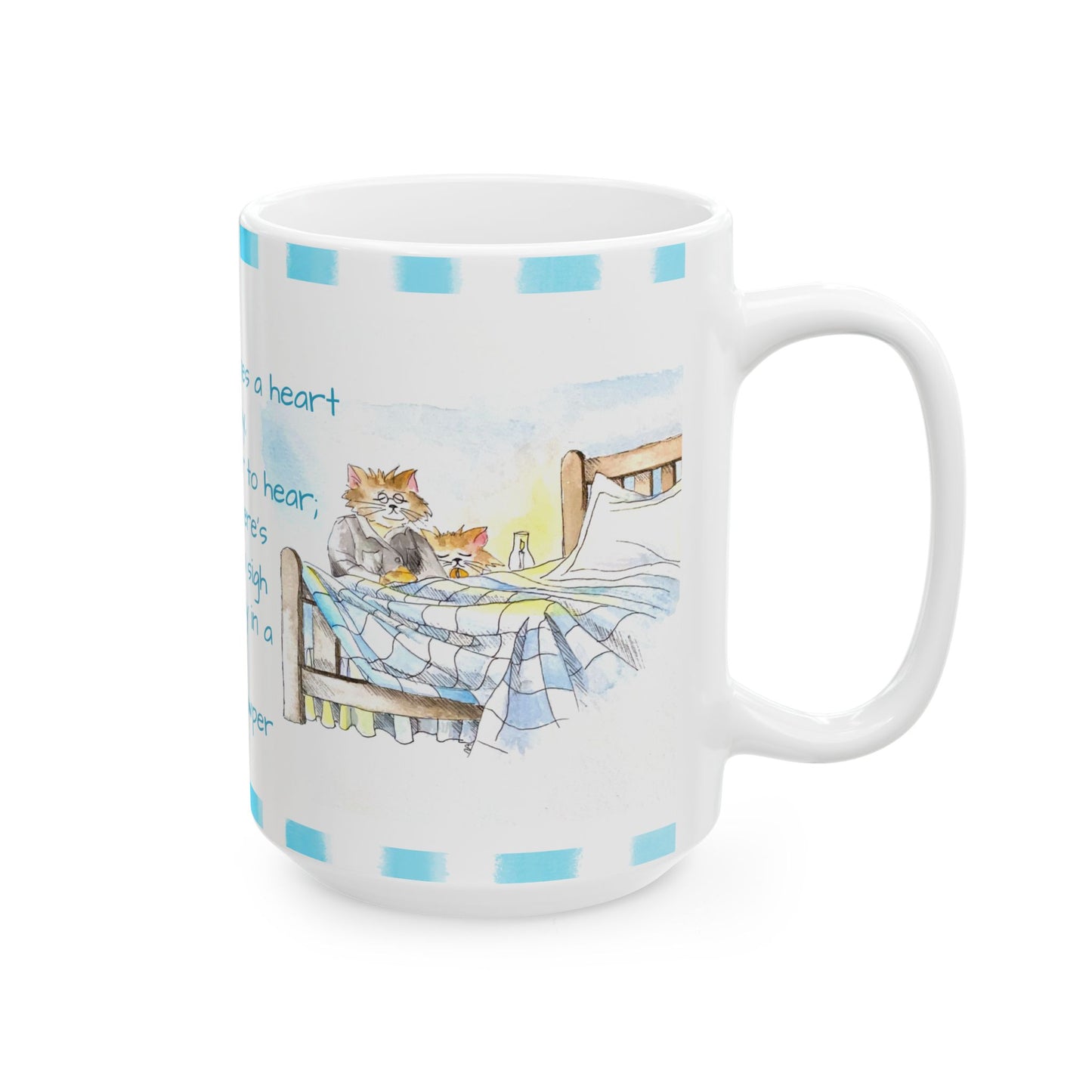 Kitty Fun Mug “When God inclines…”
