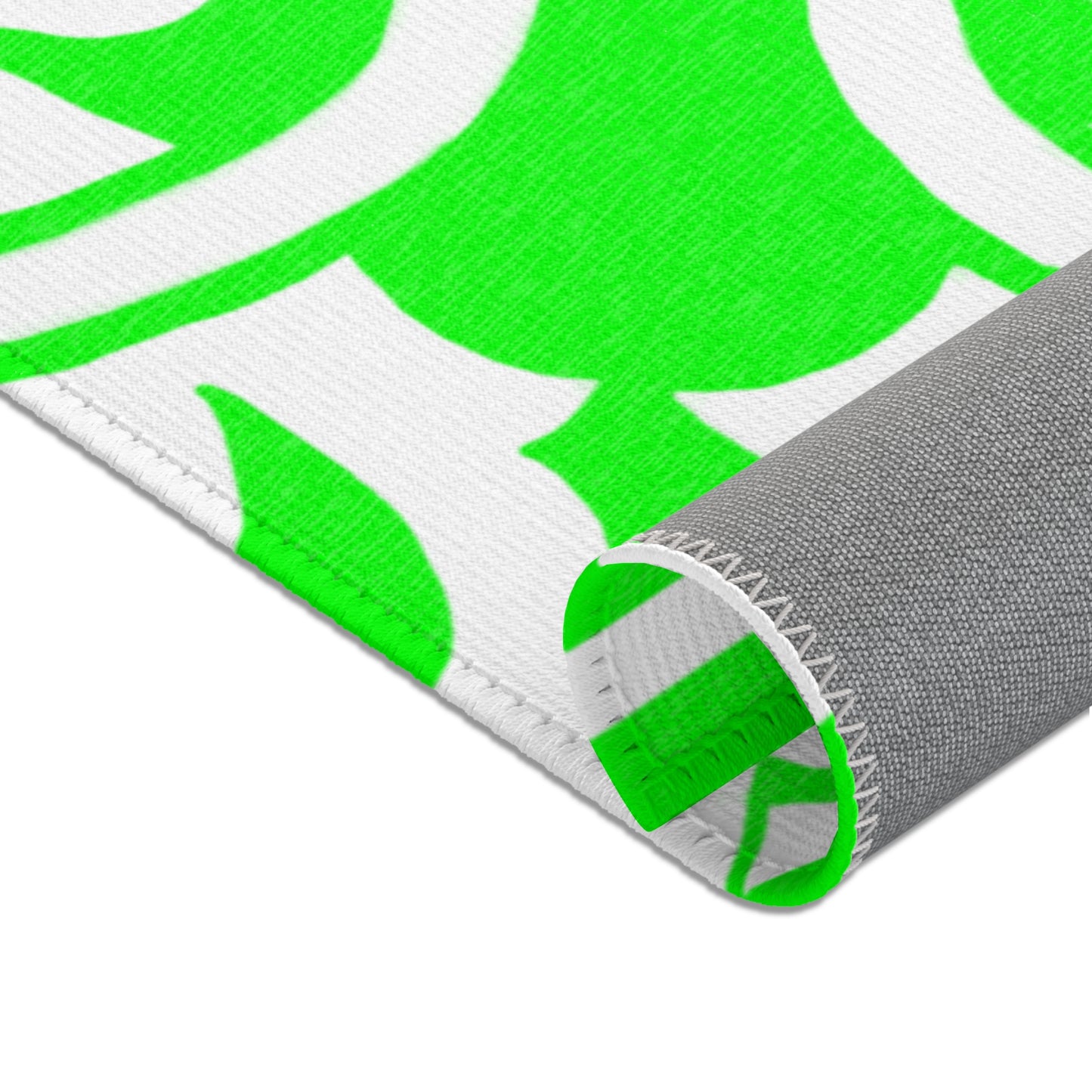 Scrollwork Indoor/Outdoor Rug Bright Green