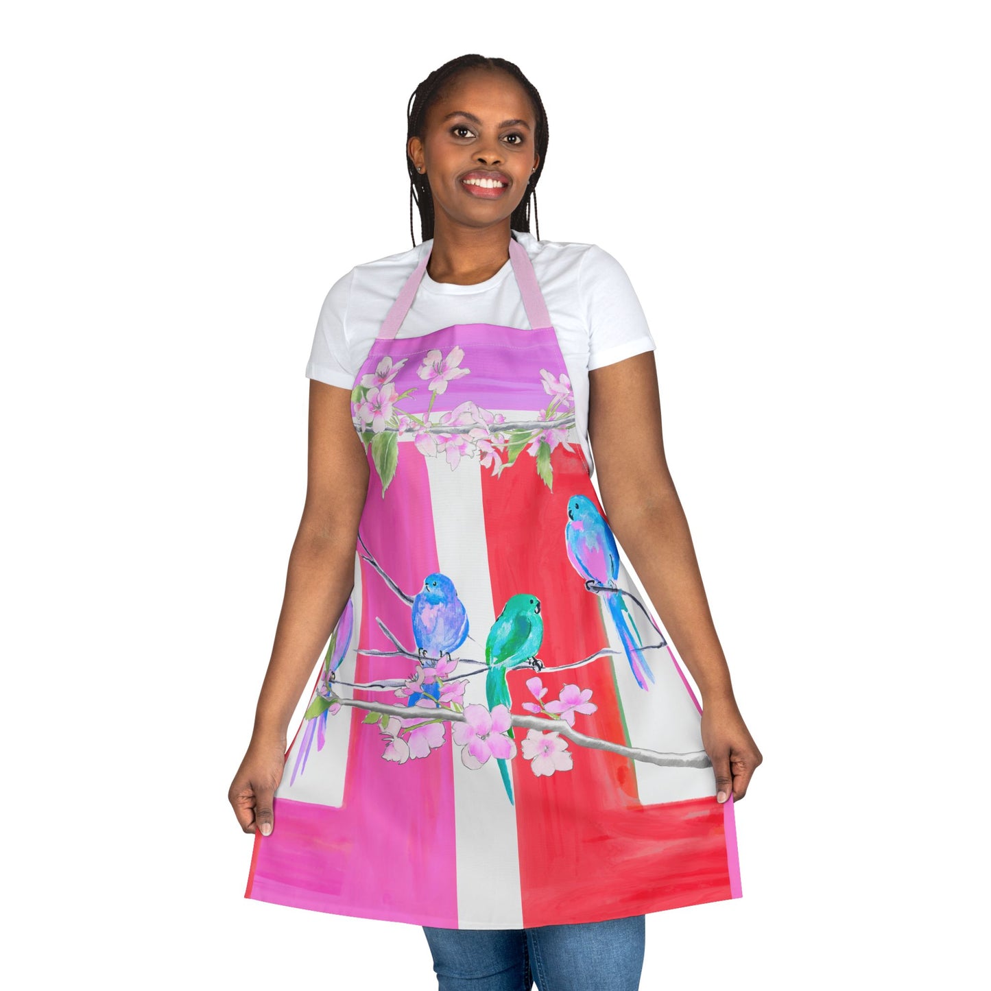 Blossoms & Birds Apron