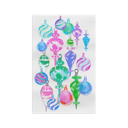 Dish Towels Microfiber Christmas Ornaments
