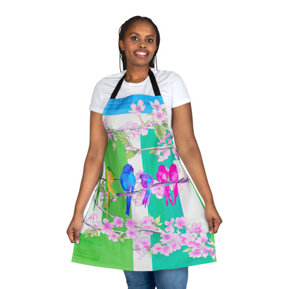 Blossoms & Birds Apron