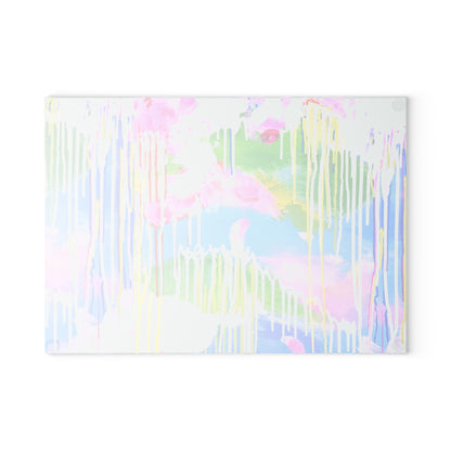 Glass Cutting Board Abstract