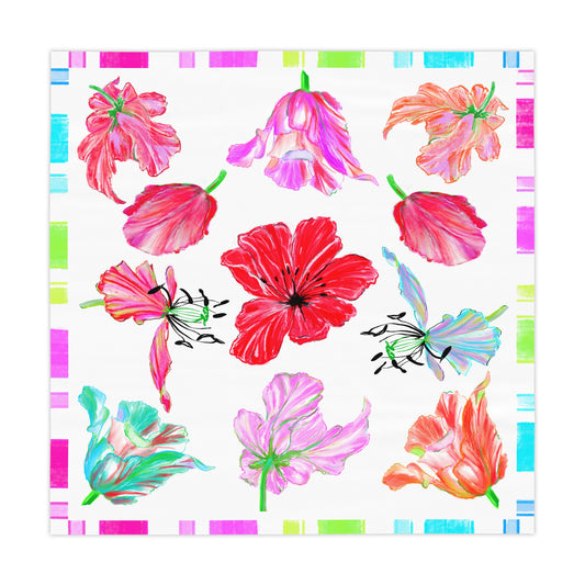 Tablecloths Vibrant Tulips