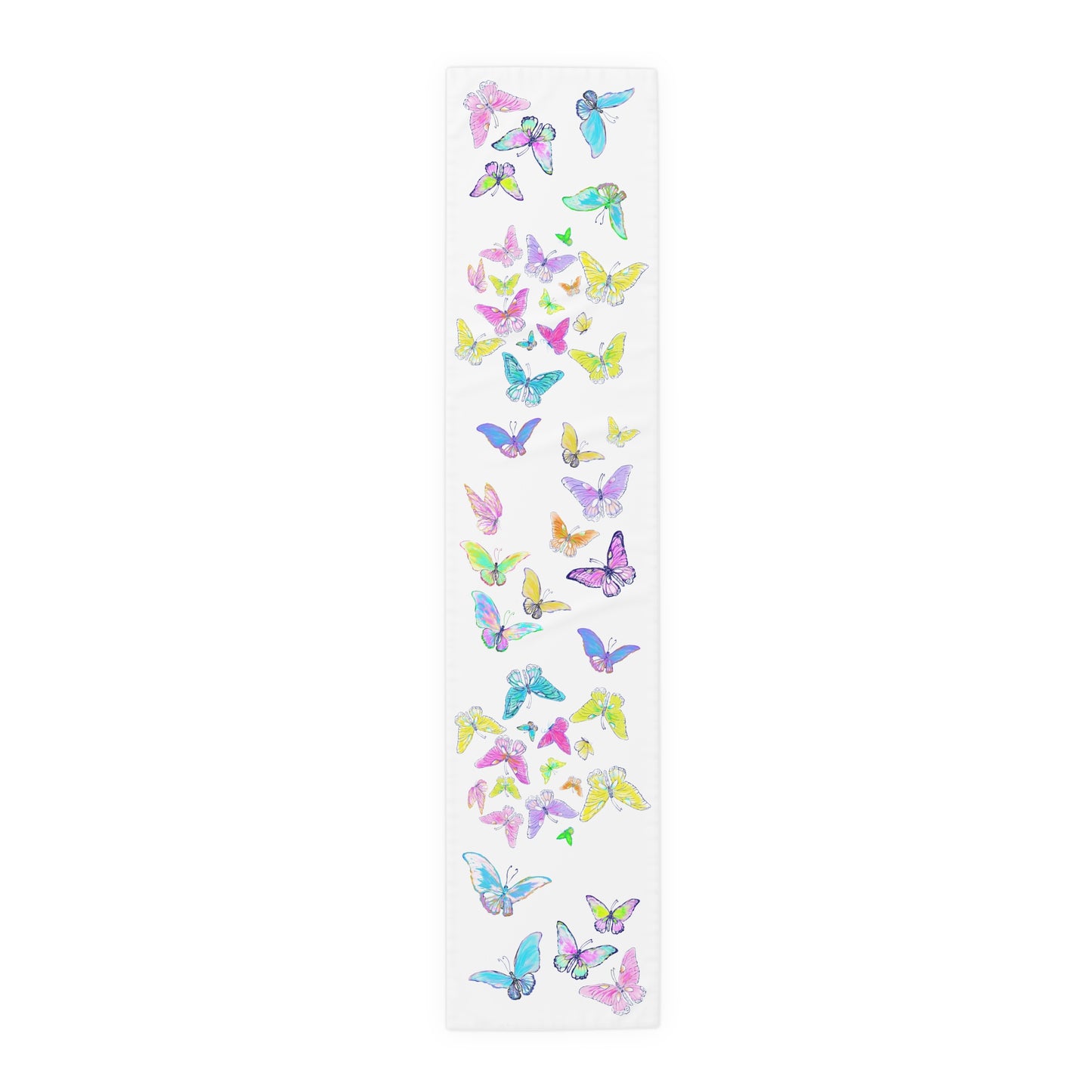 Table Runner Butterfly Playdate (Cotton or Poly)