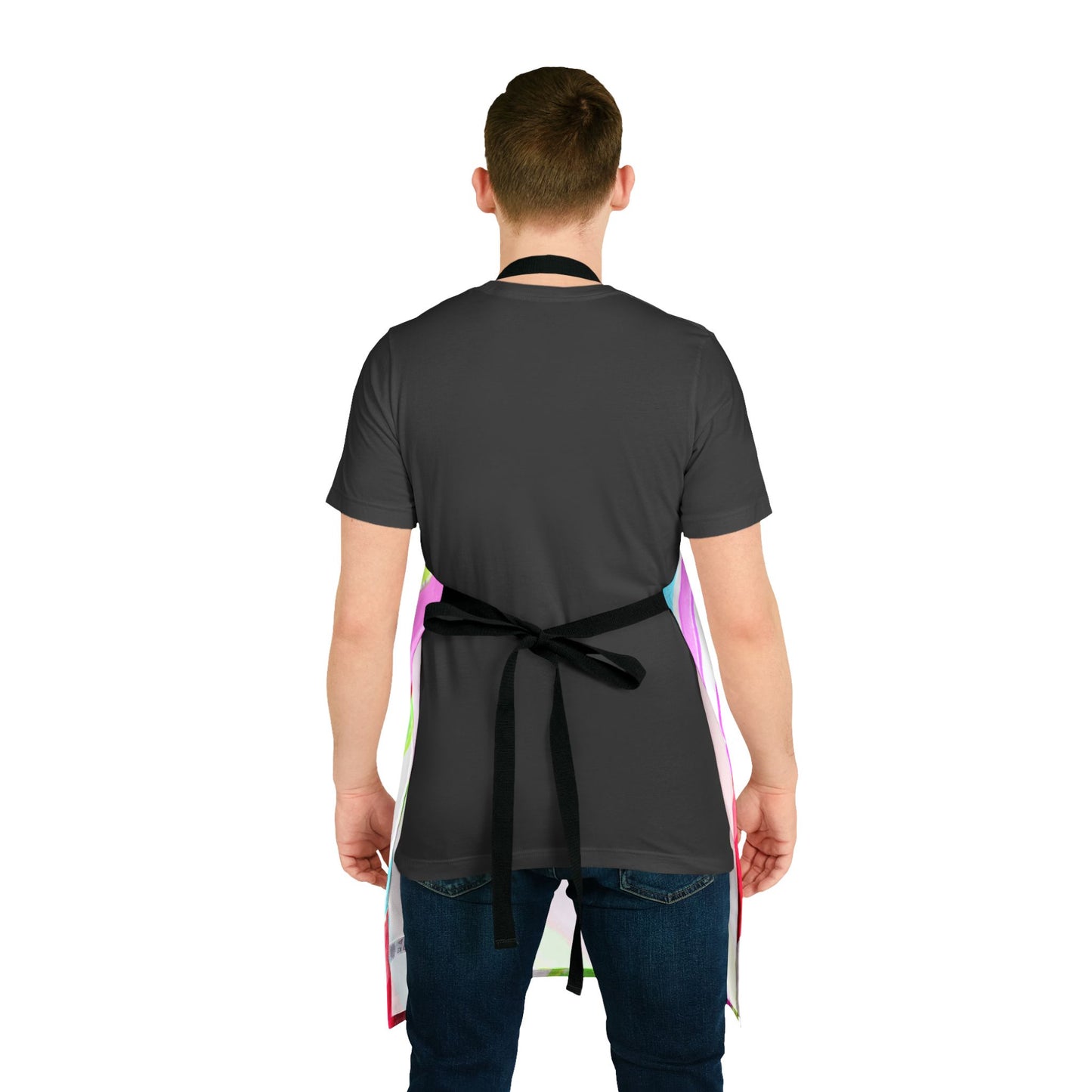 Diagonal Stripes Apron