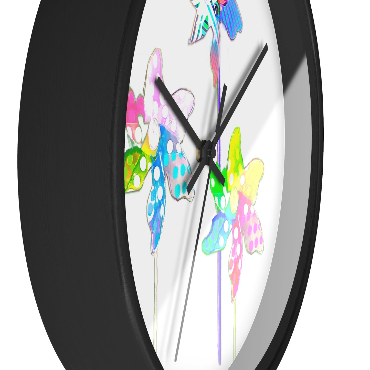 Celebrations Pin Wheel Wall Clock