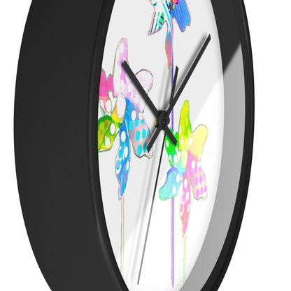 Celebrations Pin Wheel Wall Clock