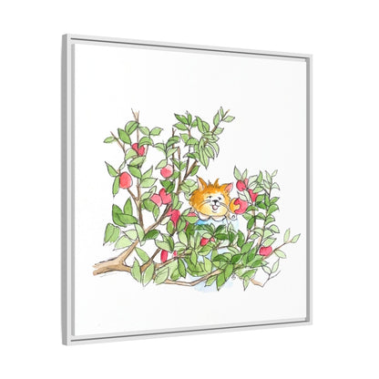 Kitty Fun Matte Canvas Framed