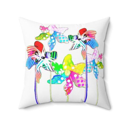 Pillows Pinwheels Spin Polyester