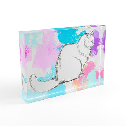 Kitty Fun Acrylic Block