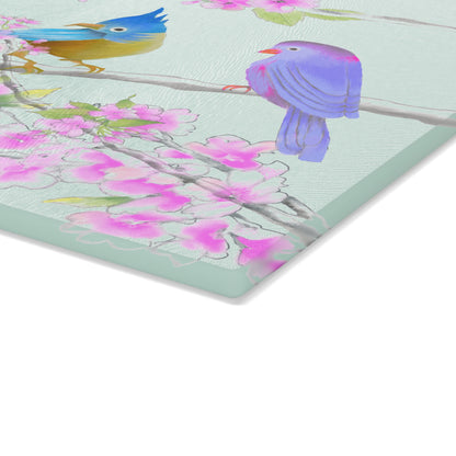 Glass Cutting Boards Cherry Chirp