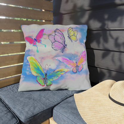 Outdoor Pillows Fluttering Butterflies C